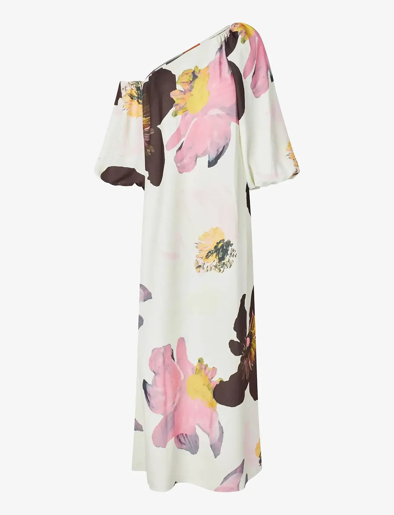 STINE GOYA - 2395 Heavy Crepe, Structured Off-Sh - maksikleidid - wild flowers - 1