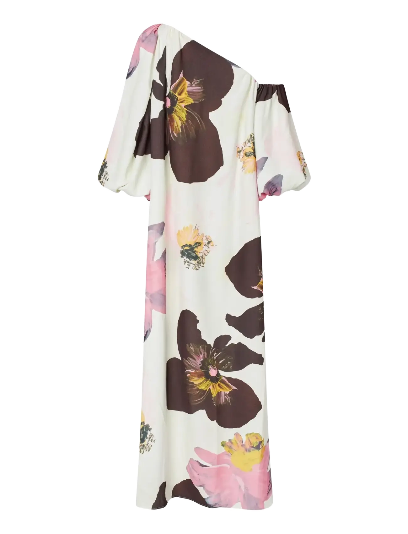 STINE GOYA - 2395 Heavy Crepe, Structured Off-Sh - maxikleider - wild flowers - 2