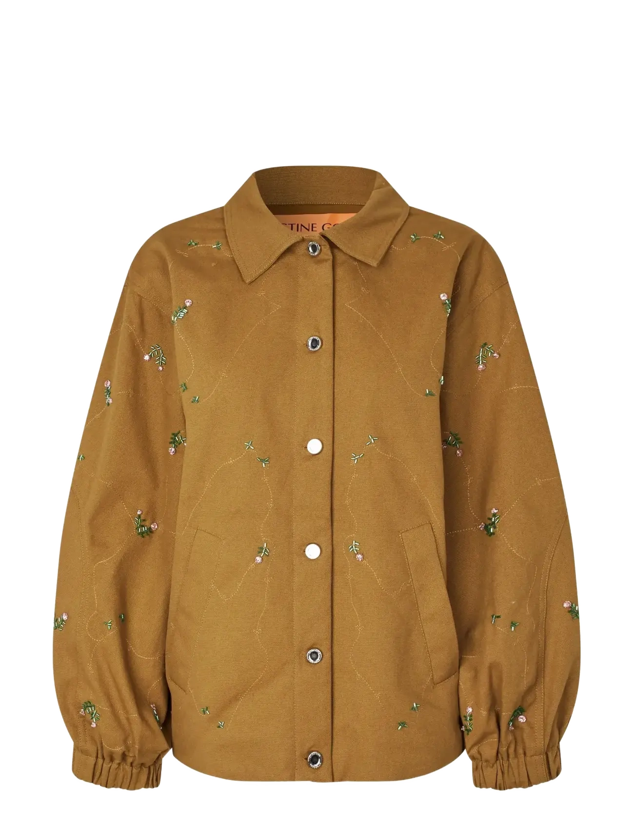 2368 Beaded Embellished Canvas, Ove - WILD FLOWER BEADS