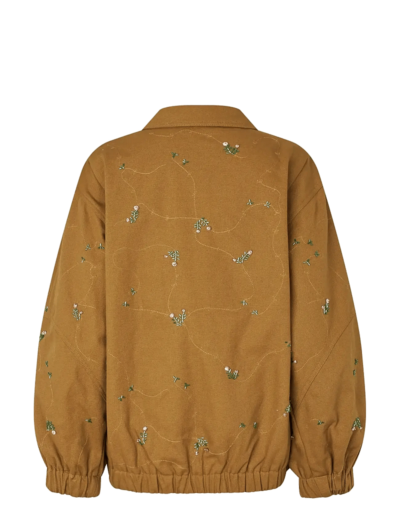 STINE GOYA - 2368 Beaded Embellished Canvas, Ove - sügisjakid - wild flower beads - 2