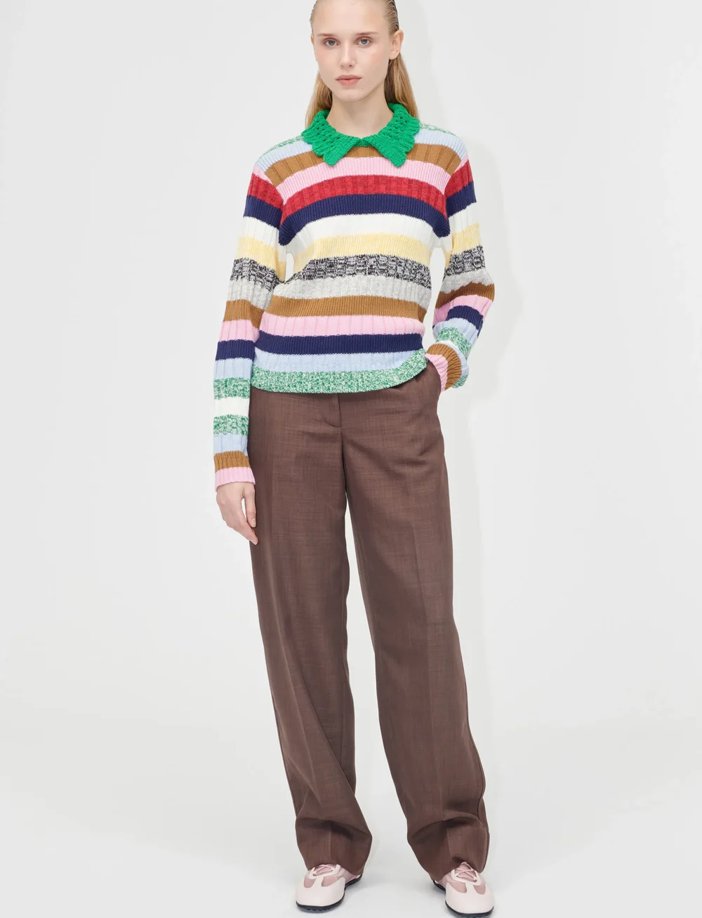 STINE GOYA - 2386 Cotton Mix / Crochet Cotton, M - sviitrid - stripes mix - 0