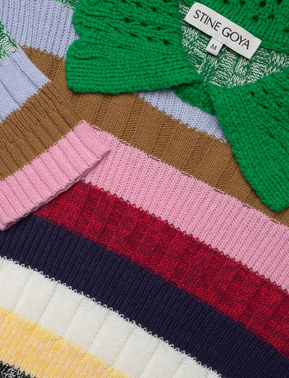 STINE GOYA - 2386 Cotton Mix / Crochet Cotton, M - sviitrid - stripes mix - 4