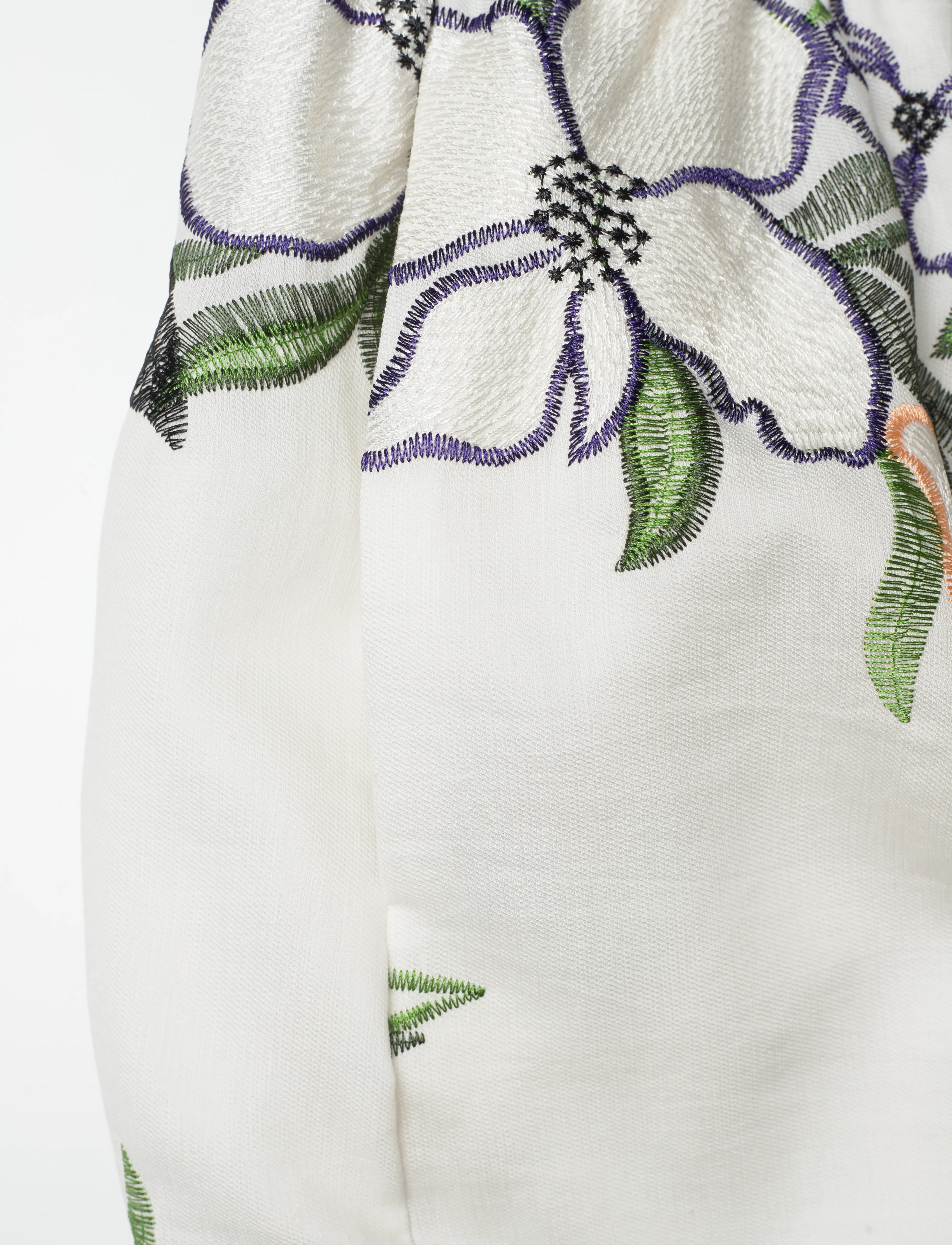 STINE GOYA - 2133 Tencel, Scalloped Elasticated - wild flowers embroidery - 4