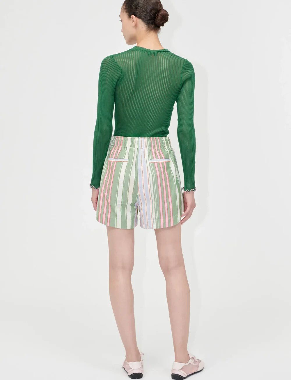 STINE GOYA - 2355 Lux Seamless, Long Sleeve Crew - t-shirty & zopy - dark green - 3
