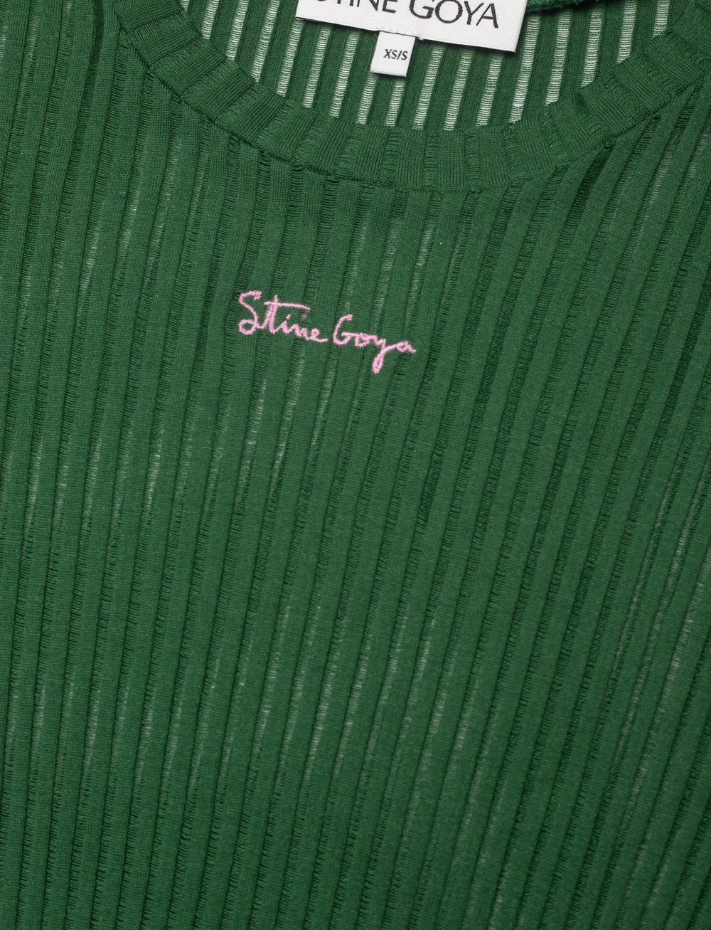 STINE GOYA - 2355 Lux Seamless, Long Sleeve Crew - t-shirty & zopy - dark green - 4