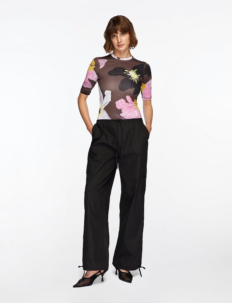 STINE GOYA - 2244 Stocking Jersey, Elastic Short - t-shirts - wild flowers - 2