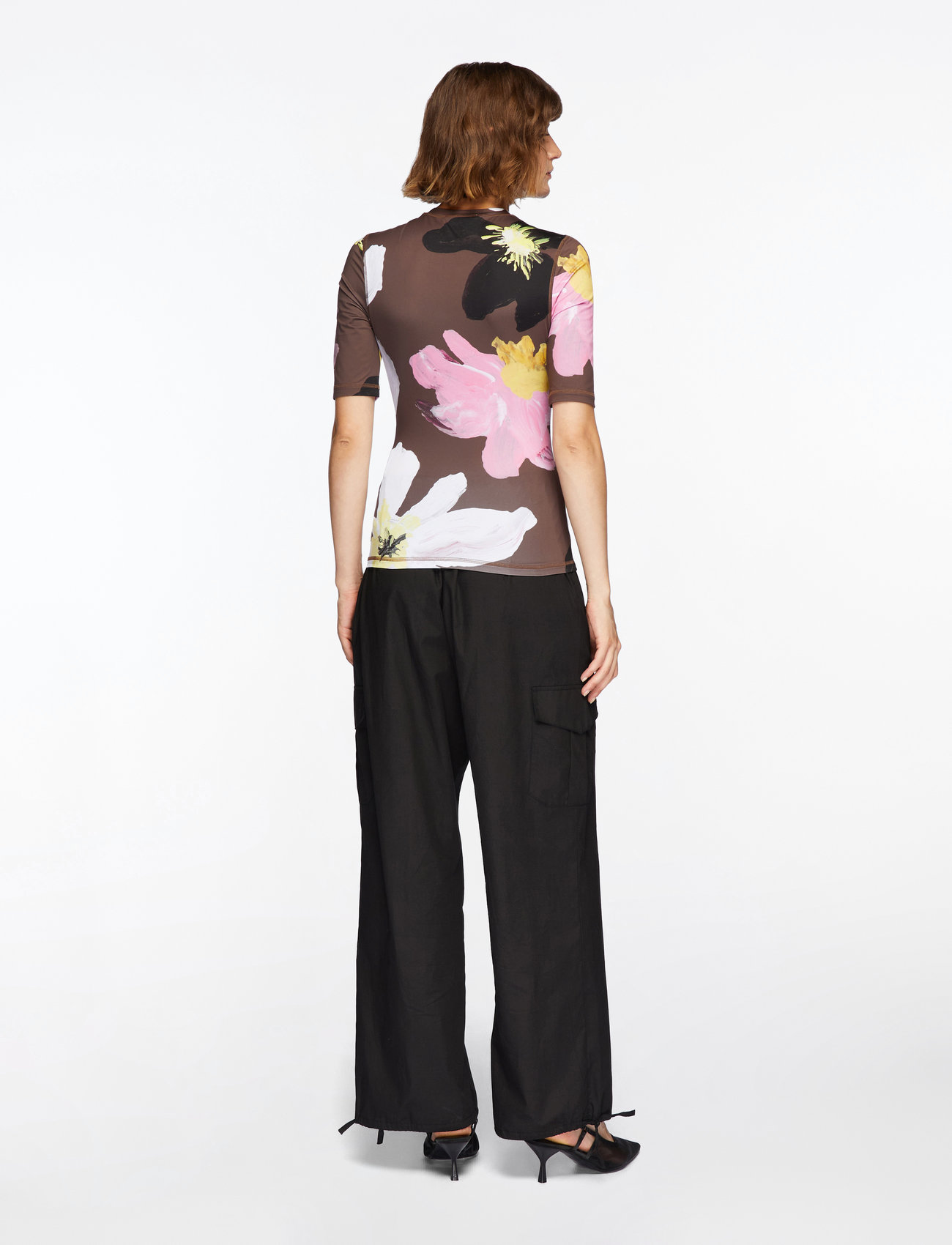 STINE GOYA - 2244 Stocking Jersey, Elastic Short - t-shirts - wild flowers - 4