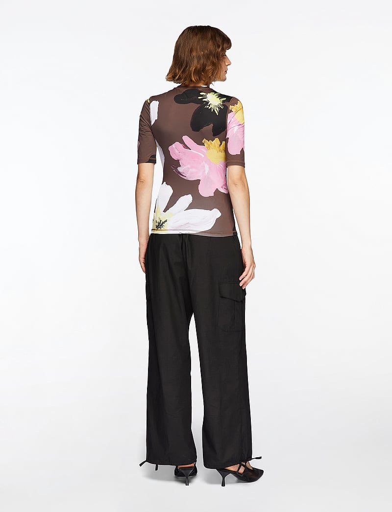 STINE GOYA - 2244 Stocking Jersey, Elastic Short - t-shirts - wild flowers - 4