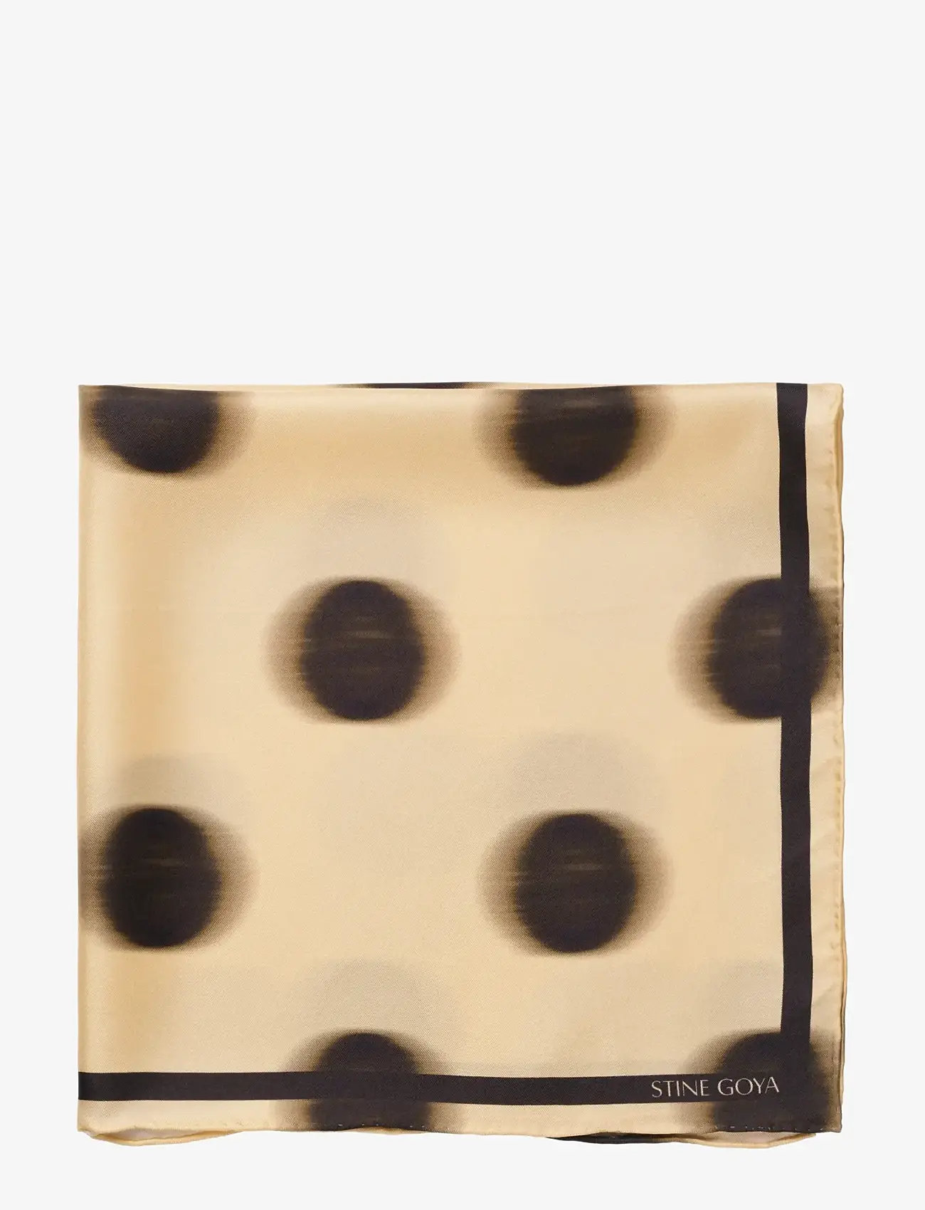 STINE GOYA - 2287 Silk Scarves, Small Scarf - szaliki - dots in motion - 2