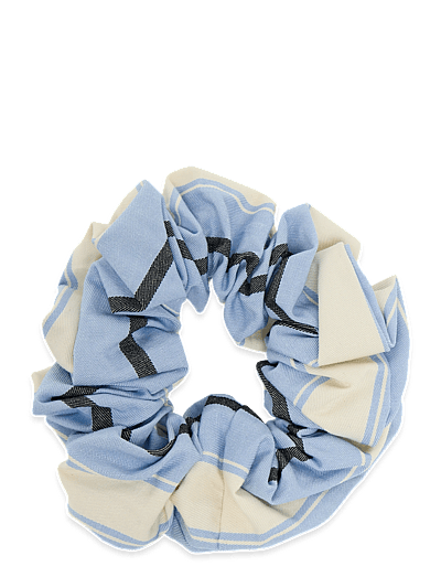 2529 Heavy Stripe Cotton, Scrunchie - HåRbåNd Og HåRsnore