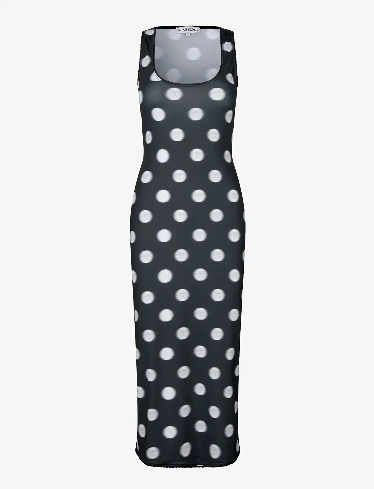 STINE GOYA - 2244 Stocking Jersey, Elastic Deep - Õhtukleidid - dots in motion - 1