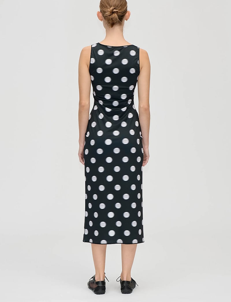 STINE GOYA - 2244 Stocking Jersey, Elastic Deep - Õhtukleidid - dots in motion - 3