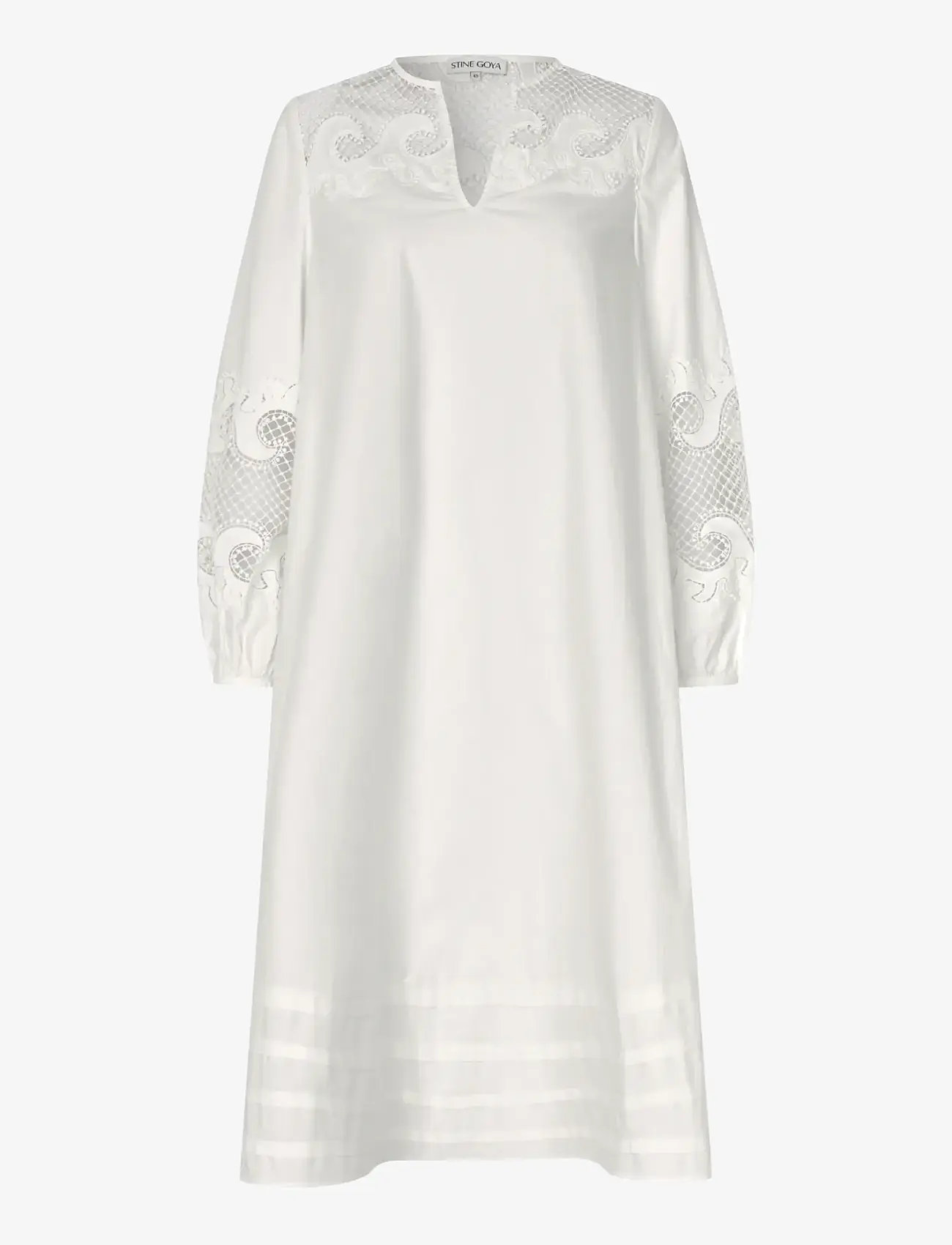 STINE GOYA - 2522 Midweight Cotton Broderie, Bro - konfirmationstøj - ballerina broderie - 1