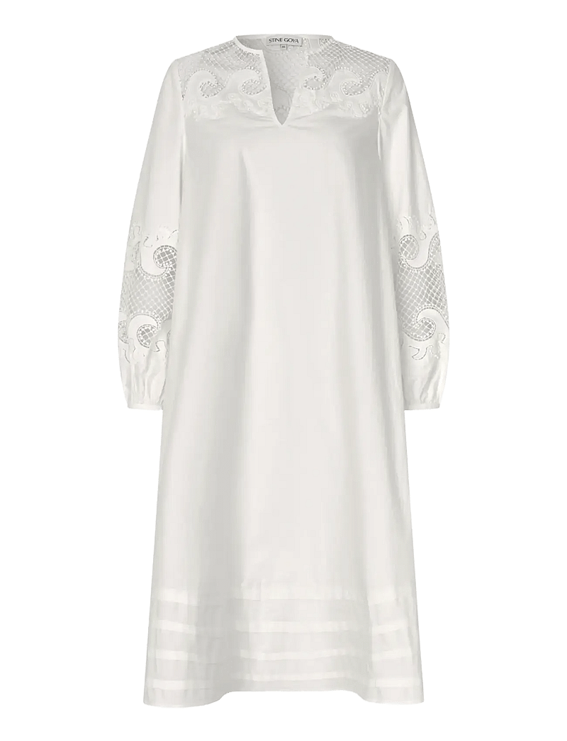 STINE GOYA - 2522 Midweight Cotton Broderie, Bro - confirmation - ballerina broderie - 1