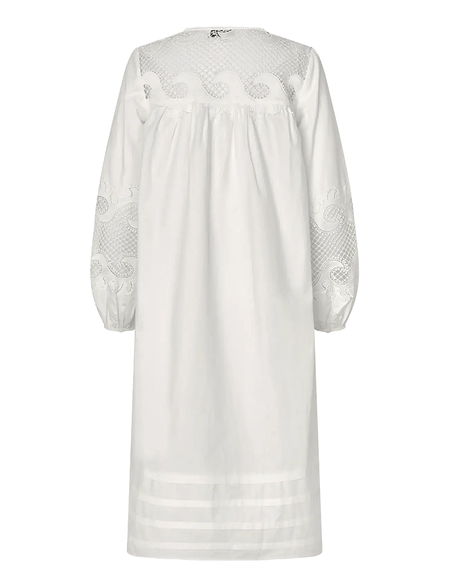 STINE GOYA - 2522 Midweight Cotton Broderie, Bro - confirmation - ballerina broderie - 2