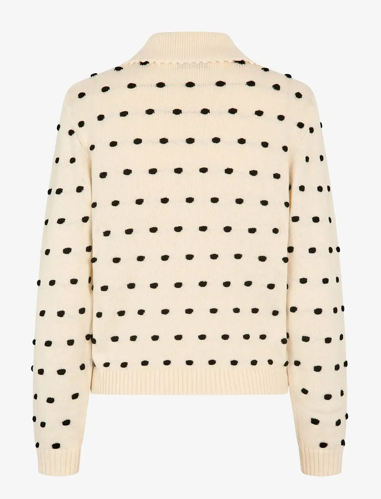 STINE GOYA - 2386 Cotton Mix, Bobble Polo Collar - pullover - sunlight bobbles - 2