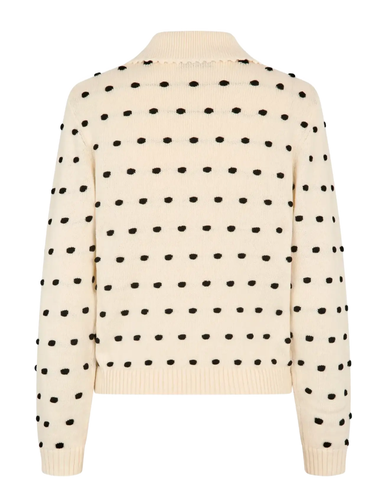 STINE GOYA - 2386 Cotton Mix, Bobble Polo Collar - jumpers - sunlight bobbles - 2