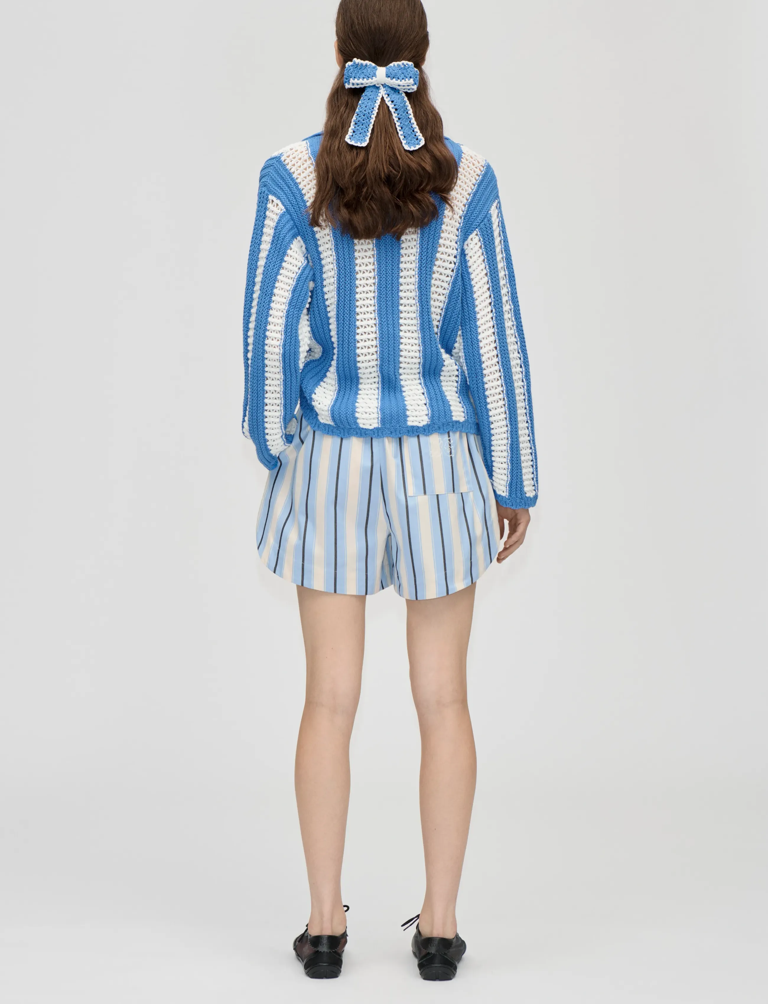 2380 Crochet Texture Knit, Knit Col 2