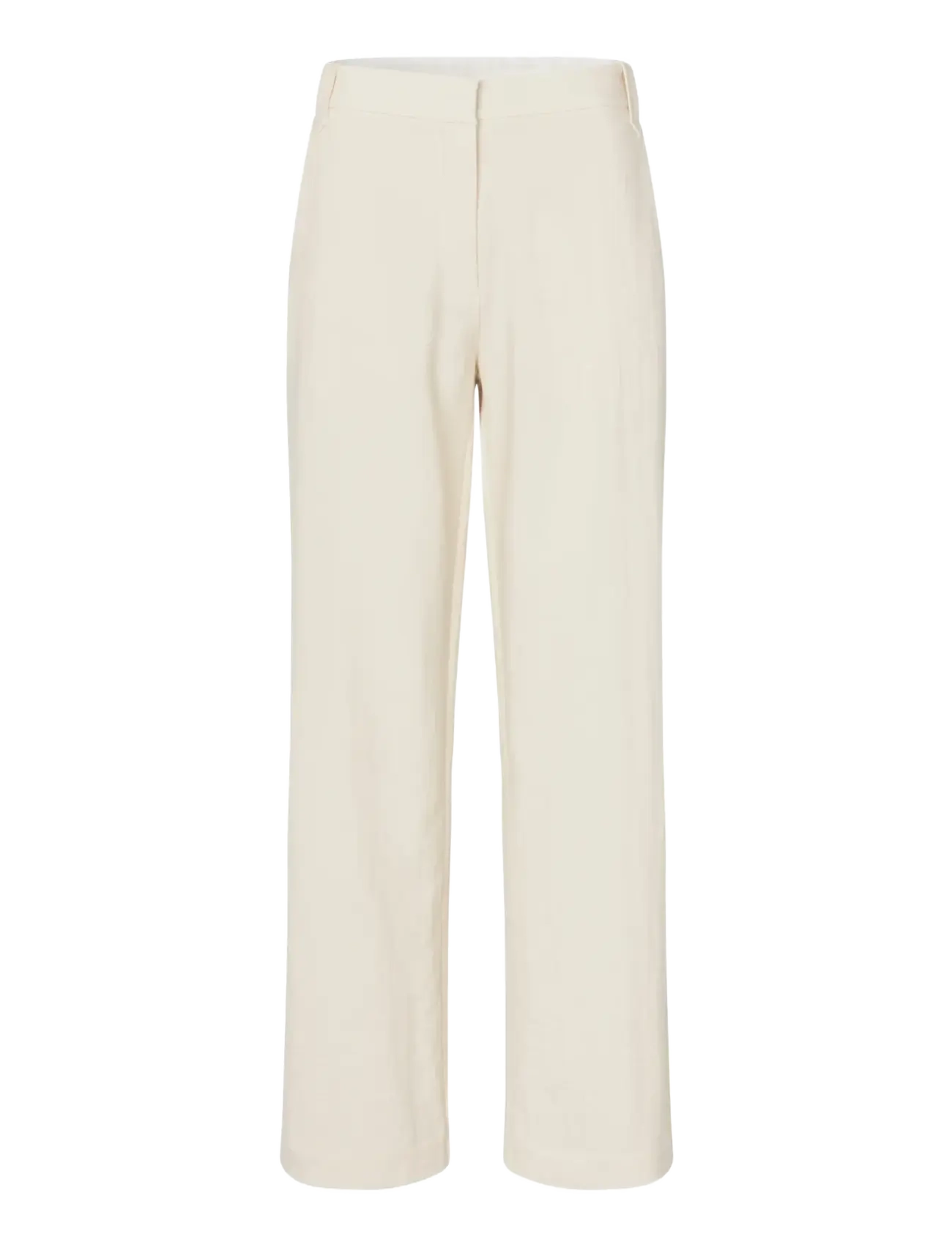 STINE GOYA - 2513 Airy Tailoring, Elastic Detail - habitbukser - eggnog - 1
