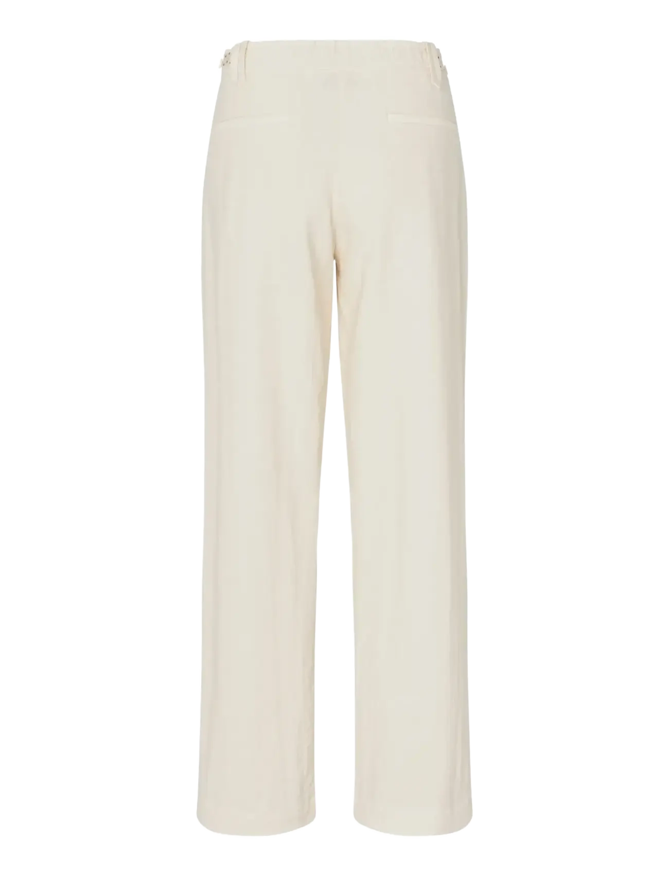 STINE GOYA - 2513 Airy Tailoring, Elastic Detail - habitbukser - eggnog - 2
