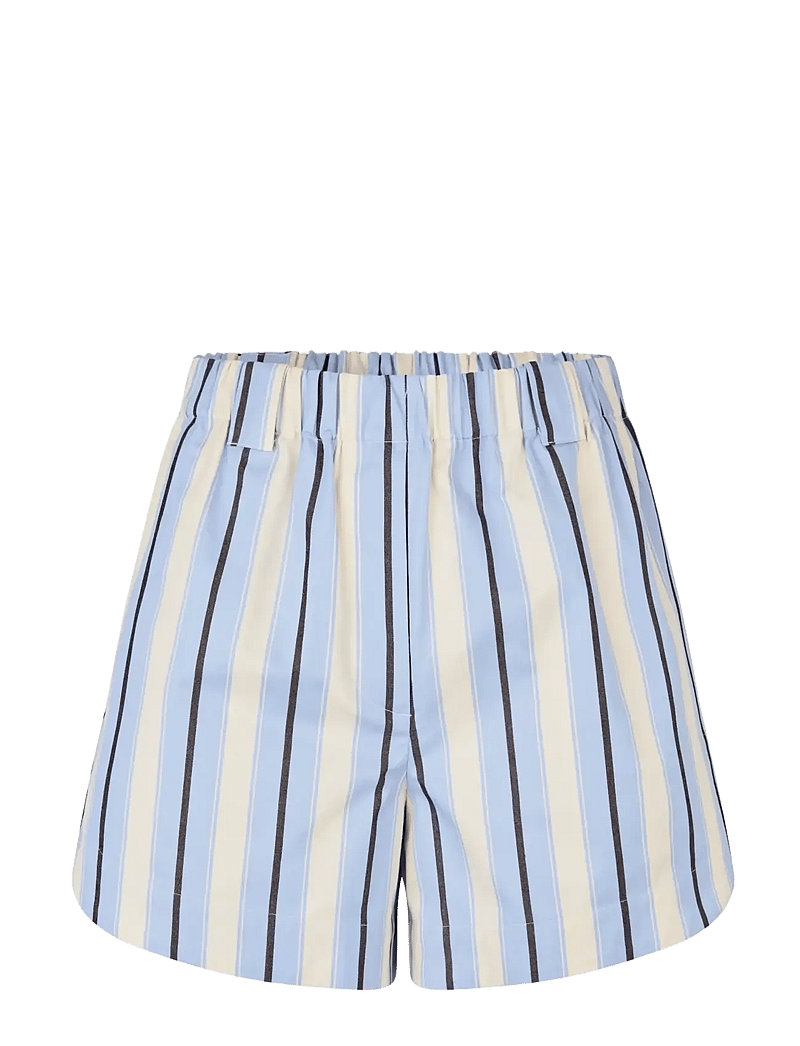 STINE GOYA - 2529 Heavy Stripe Cotton, Elasticat - casual shorts - lightwave stripes - 1