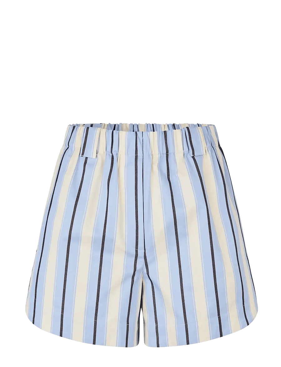 STINE GOYA - 2529 Heavy Stripe Cotton, Elasticat - freizeitshorts - lightwave stripes - 1