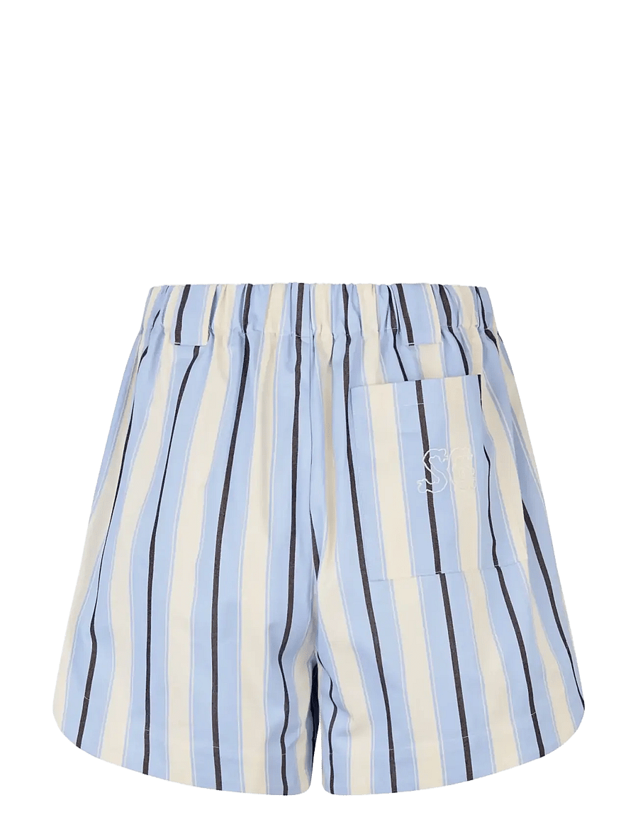 STINE GOYA - 2529 Heavy Stripe Cotton, Elasticat - freizeitshorts - lightwave stripes - 2