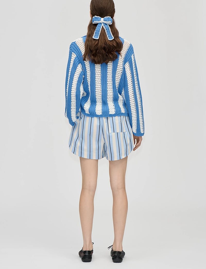 STINE GOYA - 2529 Heavy Stripe Cotton, Elasticat - casual shorts - lightwave stripes - 3