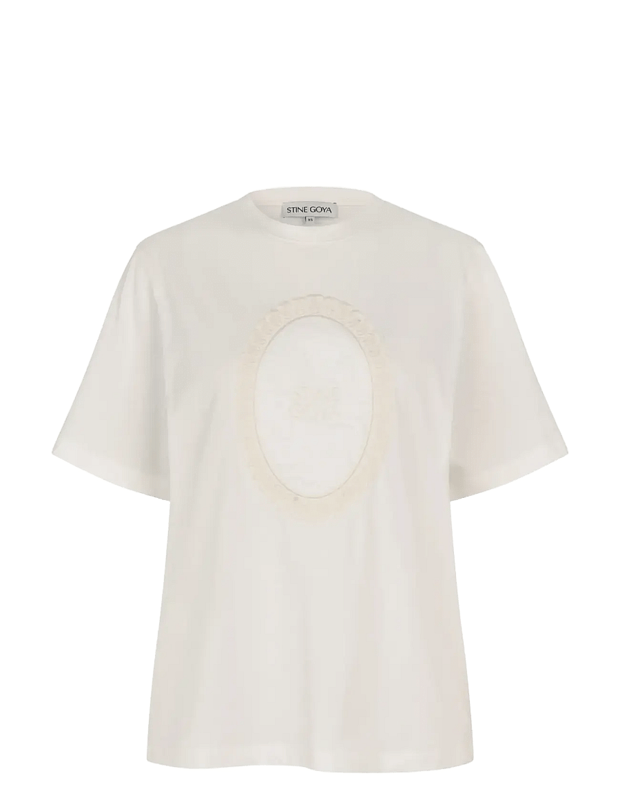 STINE GOYA - 2243 Light Jersey, Short Sleeve T-S - t-shirts - broderie sg patch - 1