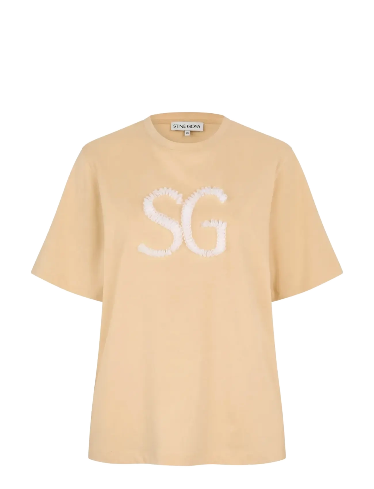 STINE GOYA 2243 Light Jersey, Short Sleeve T-S - Nyheder - BALLERINA SG LOGO / yellow