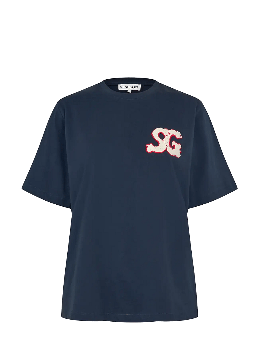 STINE GOYA - 2243 Light Jersey, Short Sleeve T-S - t-shirts - baseball sg patch - 1