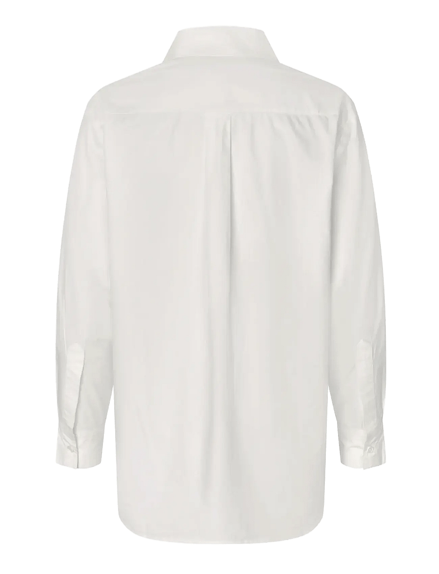 STINE GOYA - 2522 Midweight Cotton Broderie, Loo - langærmede skjorter - ballerina broderie - 2