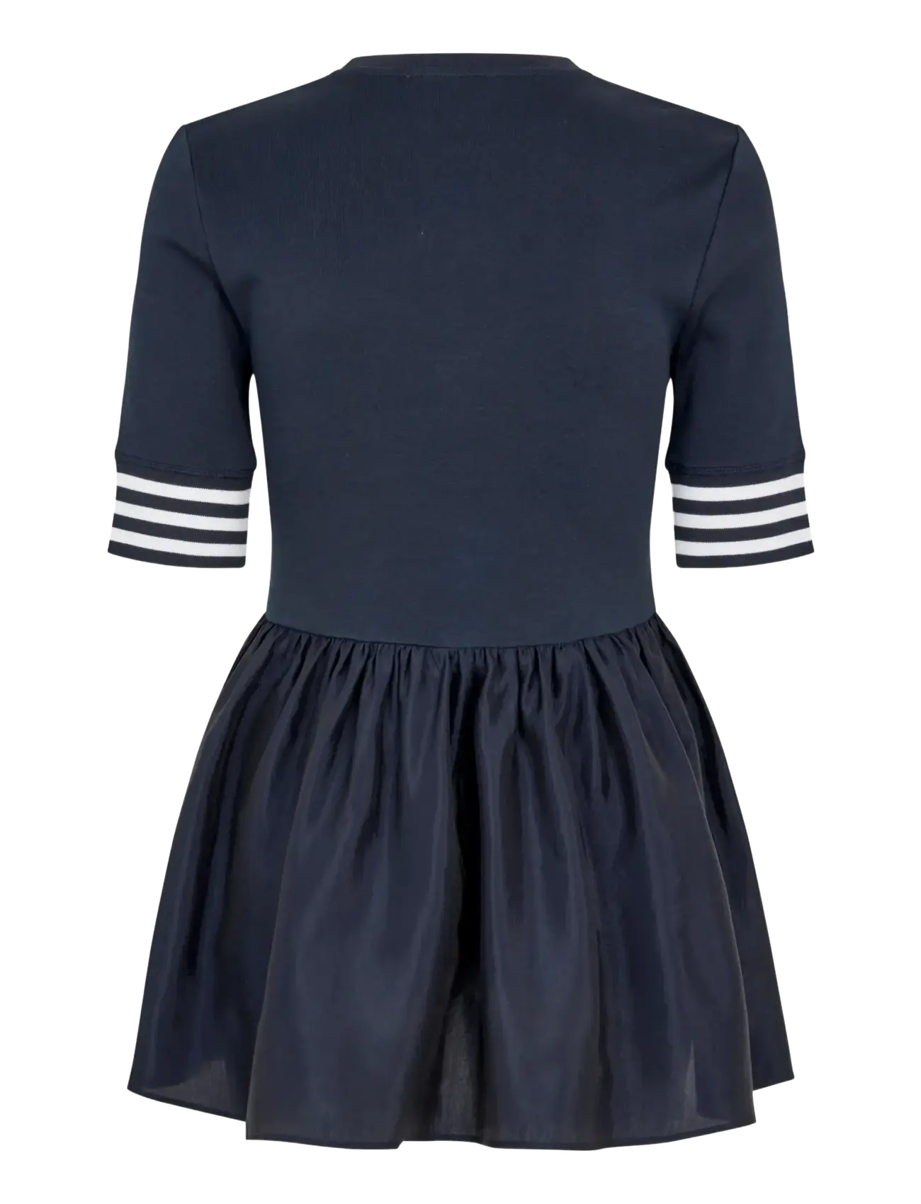 STINE GOYA - 2521 Flat Texture Viscose / Jersey, - t-shirts - baseball sg patch - 2