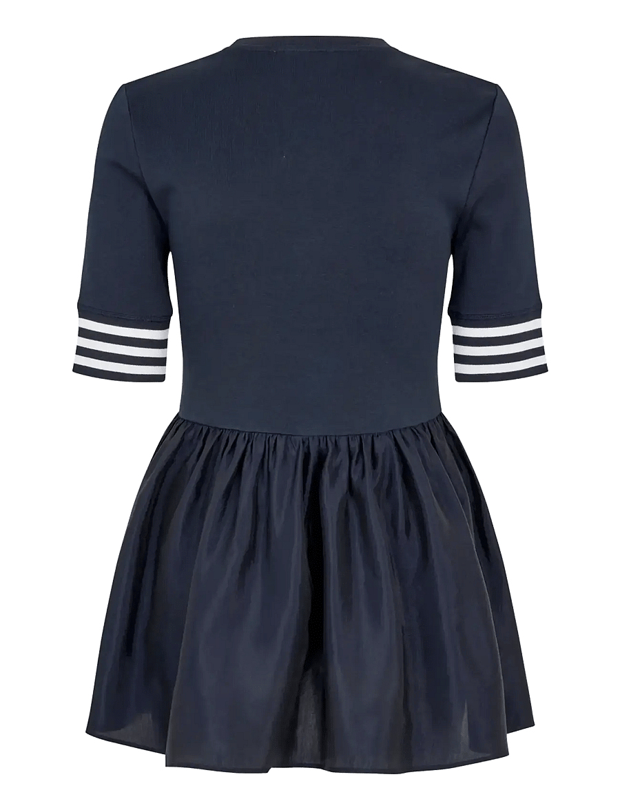 STINE GOYA - 2521 Flat Texture Viscose / Jersey, - t-shirts - baseball sg patch - 2
