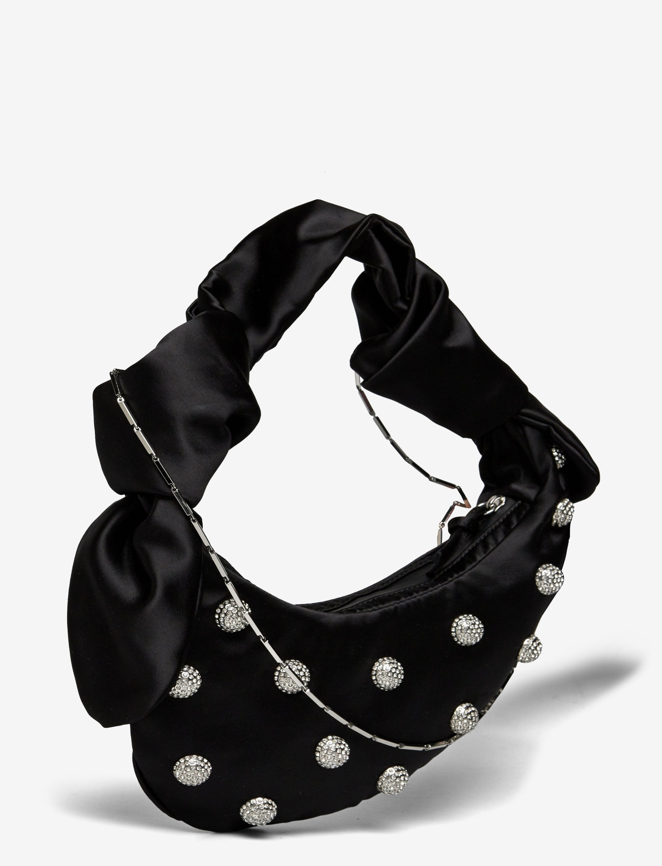 STINE GOYA - Crystal Studs Knotted Satchel Micro - geburtstagsgeschenke - black - 2