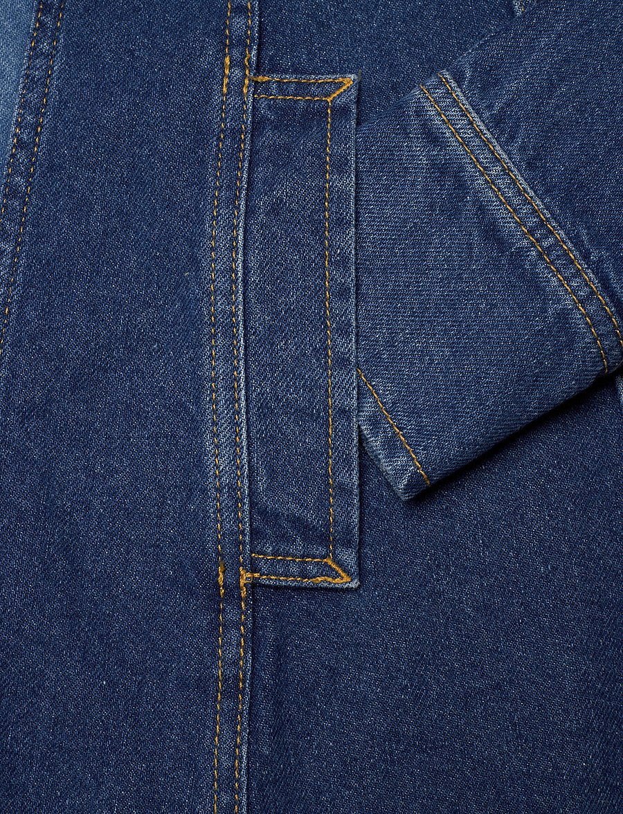 STINE GOYA - Long Sleeve Denim Dress, 2301 Denim - two tone denim - 5
