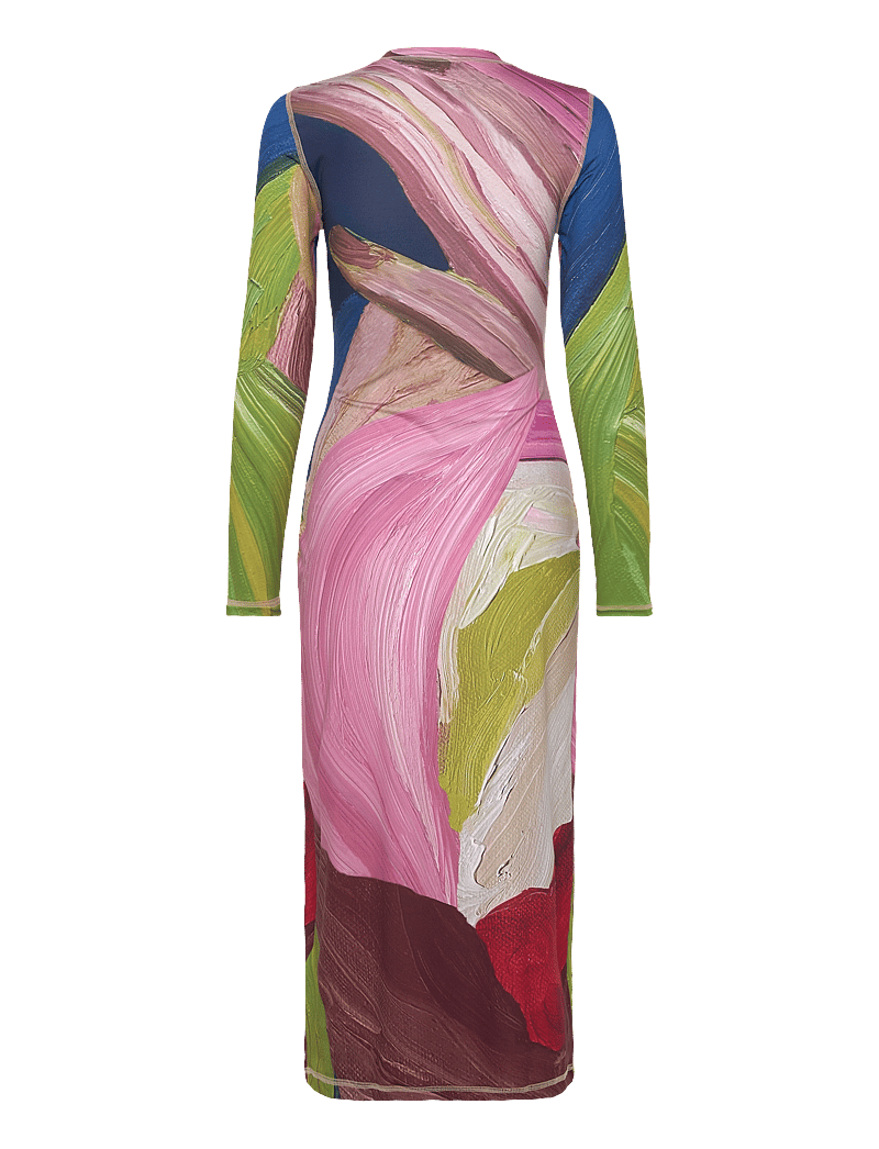 STINE GOYA - Pullover Long Sleeve Midi Dress, 22 - etuikleider - hands - 2