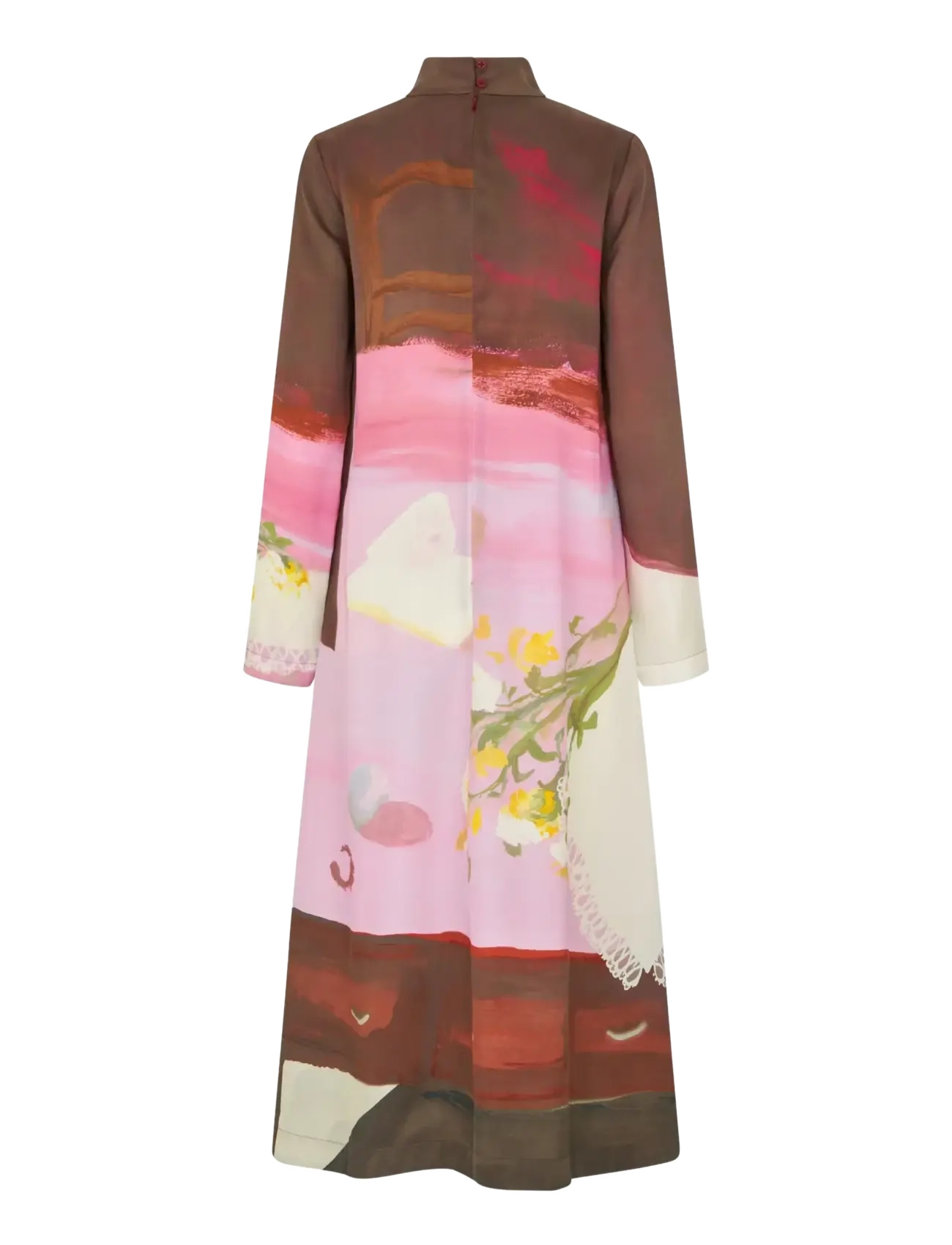 STINE GOYA - Dry Viscose, Long Sleeve Midi Dress - sommerkjoler - five resolutions - 2