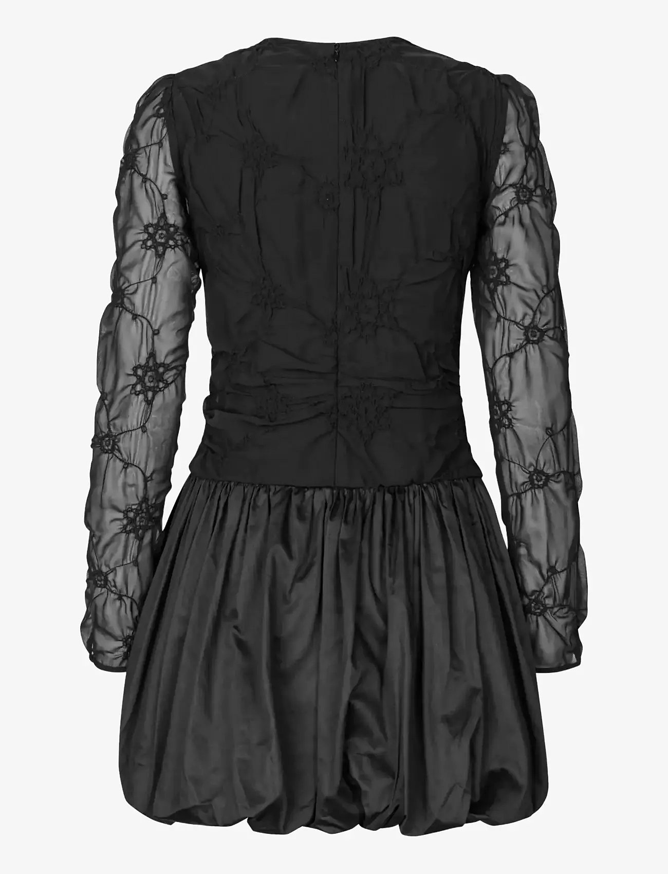 STINE GOYA - 2449 Smocked Cotton Mix, Balloon Lo - blondekjoler - smocked flowers - 2