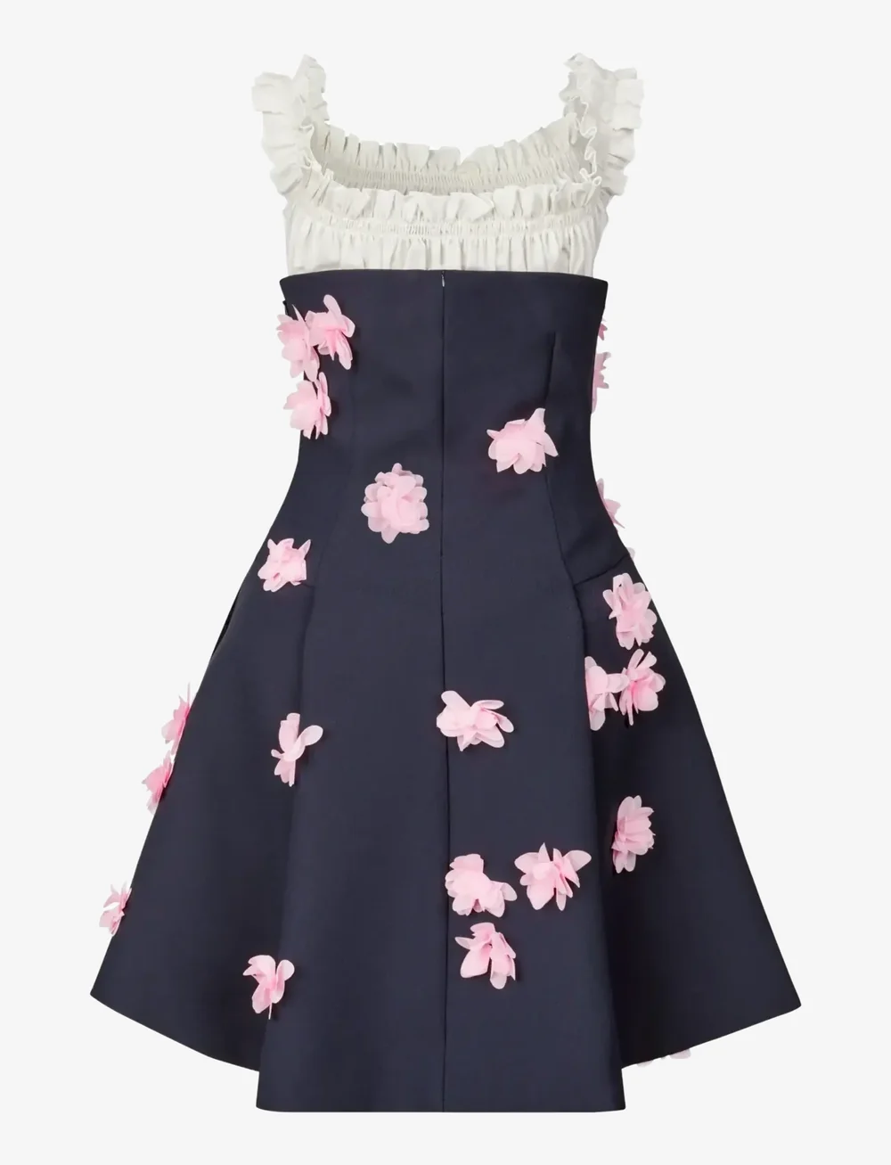 STINE GOYA - 2330 Double Sided Crepe, Off Should - sommarklänningar - pink petunia - 2