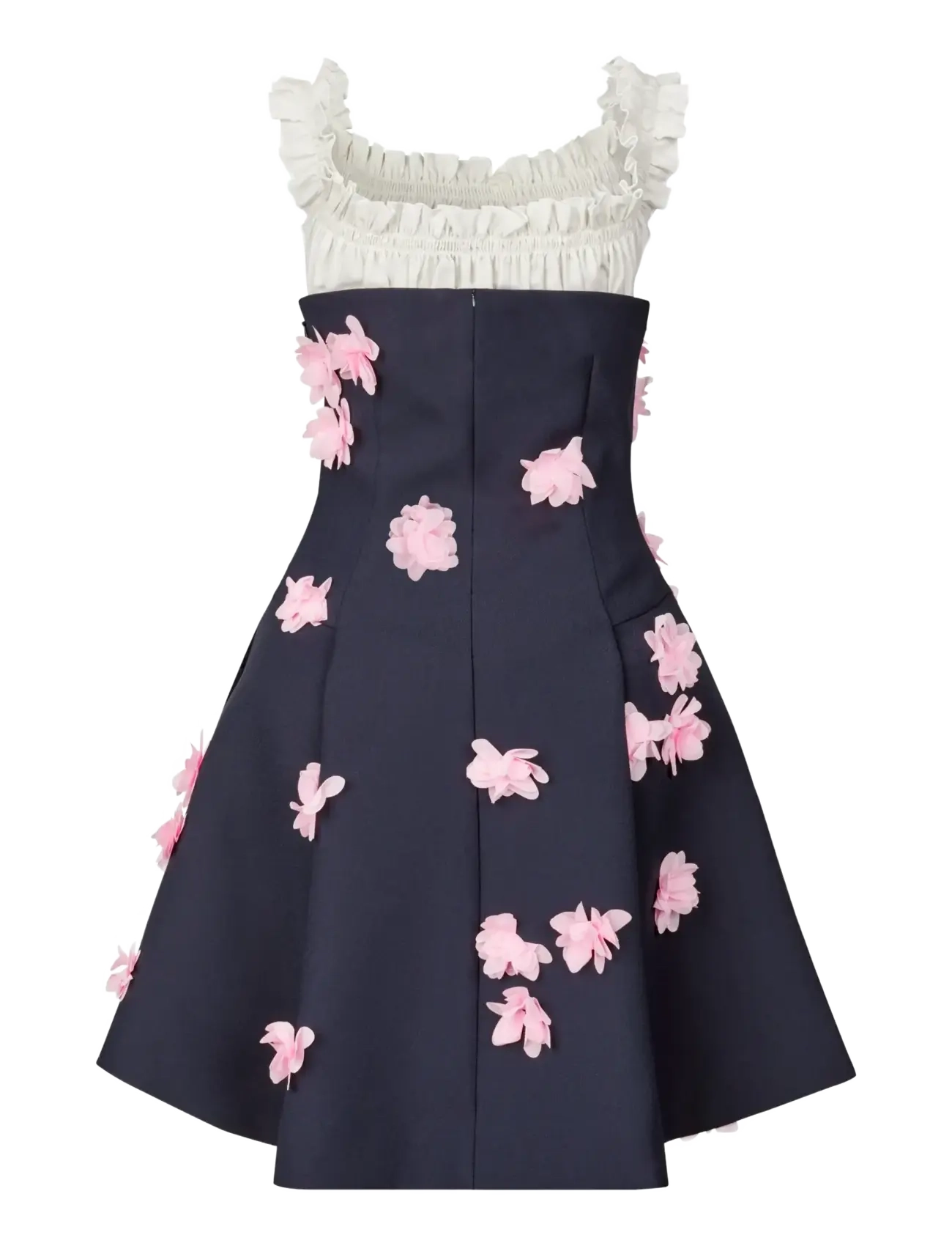 STINE GOYA - Double Sided Crepe, Off Shoulders Short Dress - sommarklänningar - pink petunia - 2