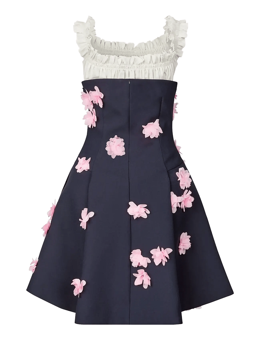 STINE GOYA - Double Sided Crepe, Off Shoulders Short Dress - sommerkleider - pink petunia - 2
