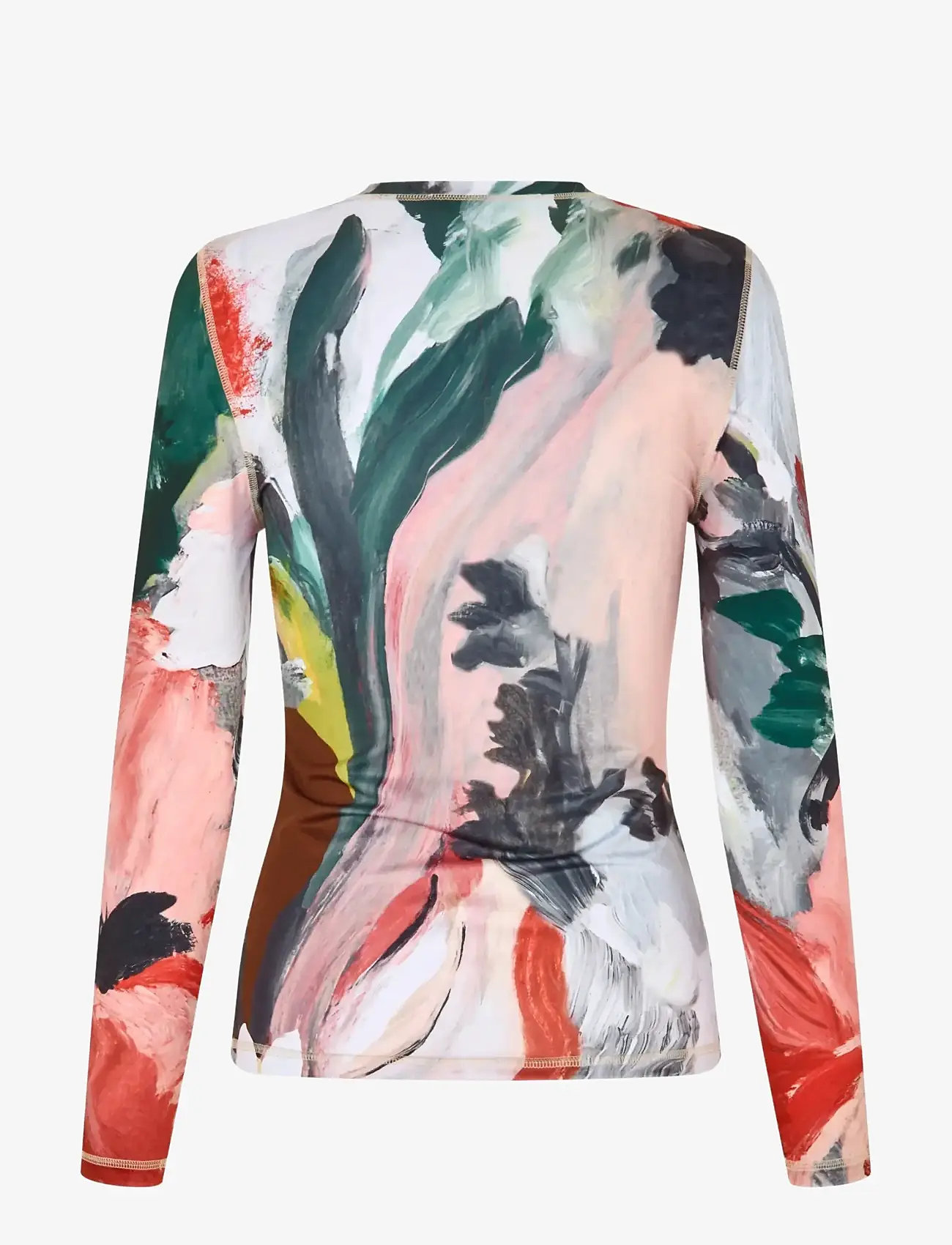 STINE GOYA - Stocking Jersey, Elastic Long Sleeve Top - langærmede toppe - my garden - 2