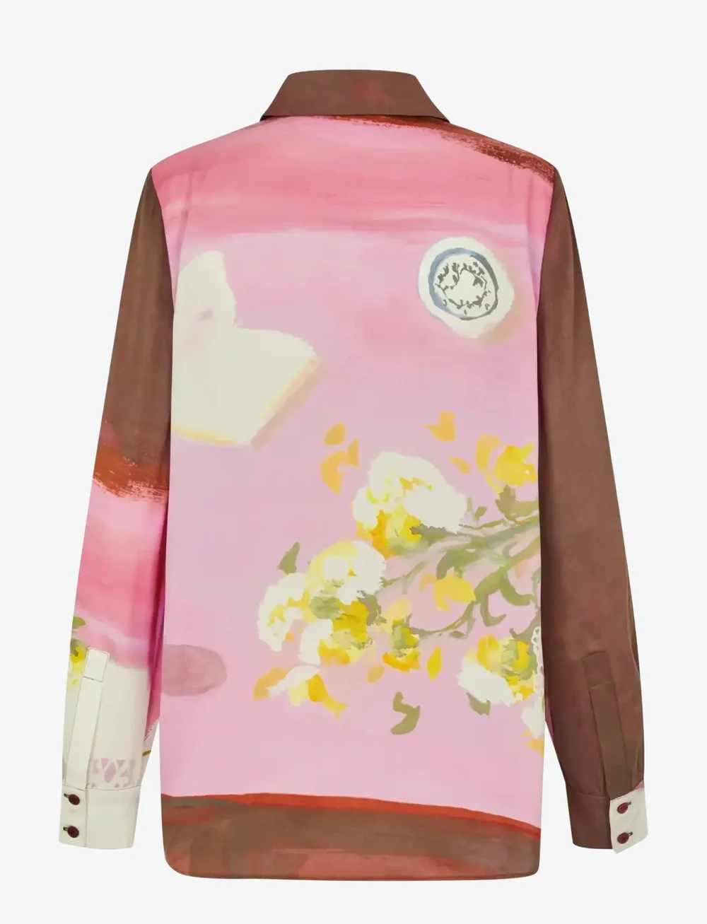 STINE GOYA - 2263 Dry Viscose, Long Sleeve Shirt - langærmede skjorter - five resolutions - 2