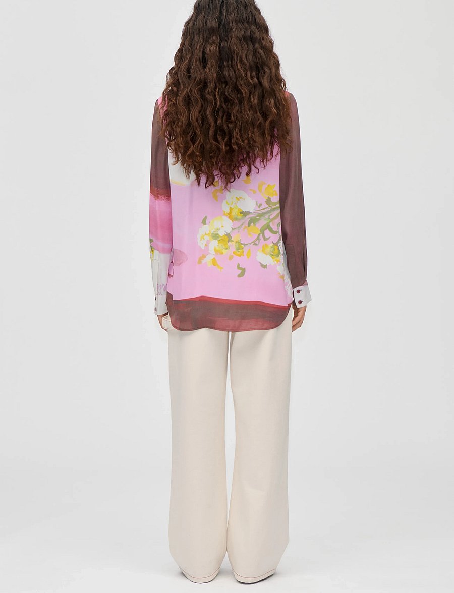 STINE GOYA - Dry Viscose, Long Sleeve Shirt - five resolutions - 3