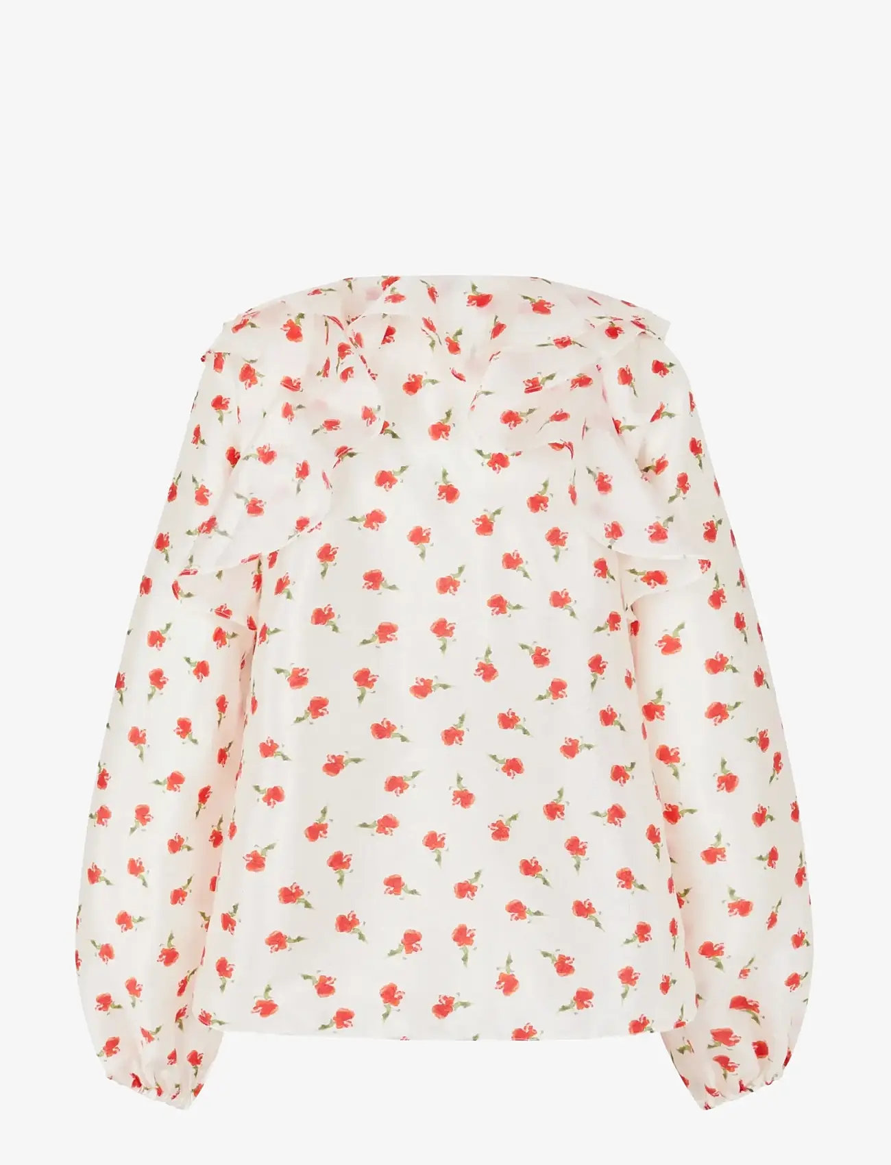 STINE GOYA - 2067 Flat Textured Poly, Multi Ruff - jeansskjortor - ditzy petunia - 2