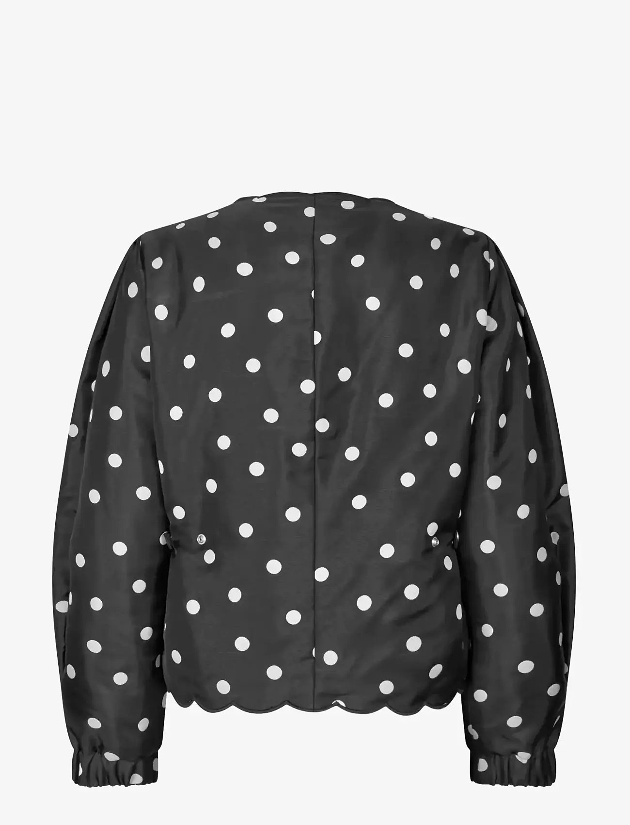 STINE GOYA - 2451 Quilted Dots, Voluminous Sleev - höstjackor - quilted dots - 2