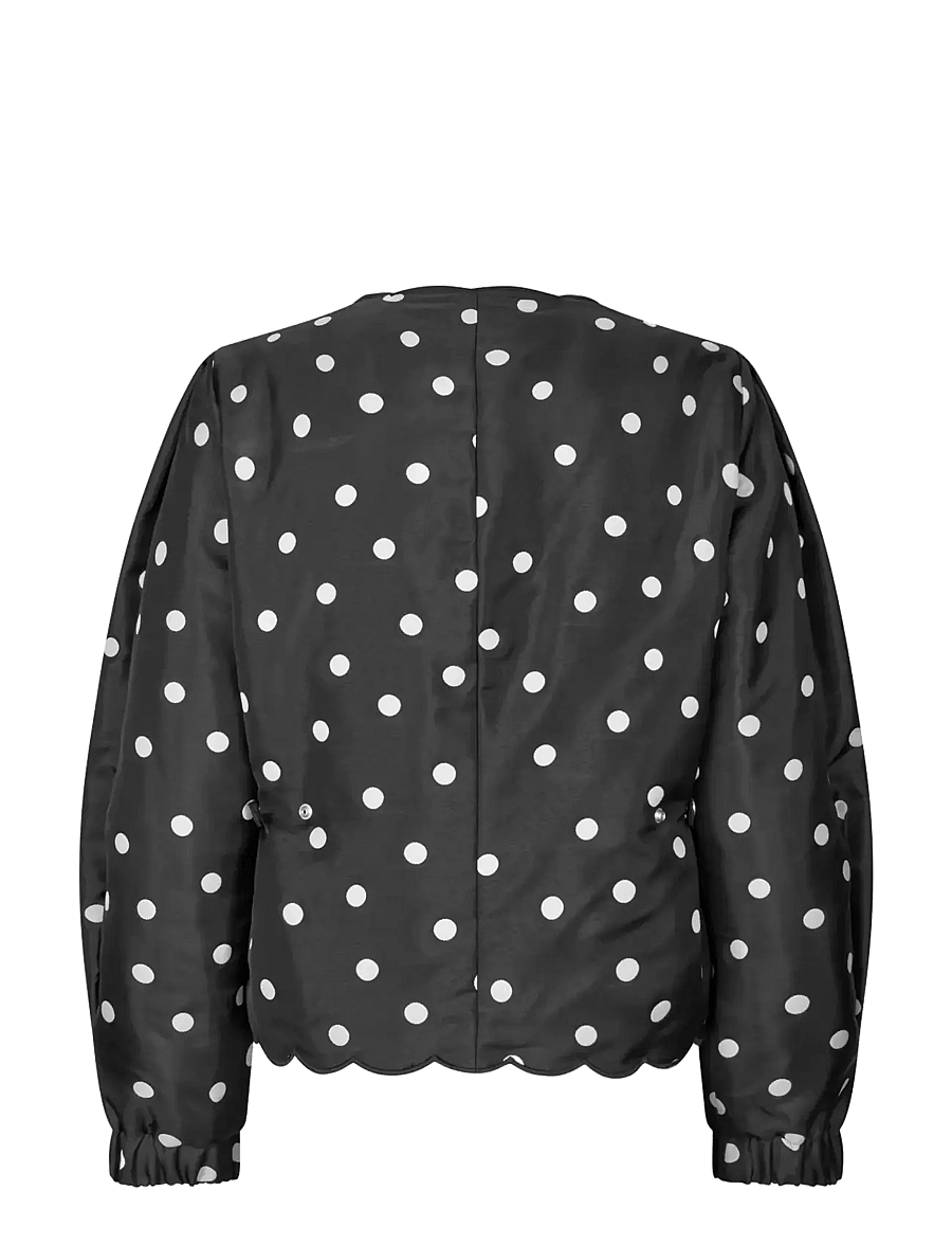 STINE GOYA - Quilted Dots, Voluminous Sleeve Jacket - frühlingsjacken - quilted dots - 2