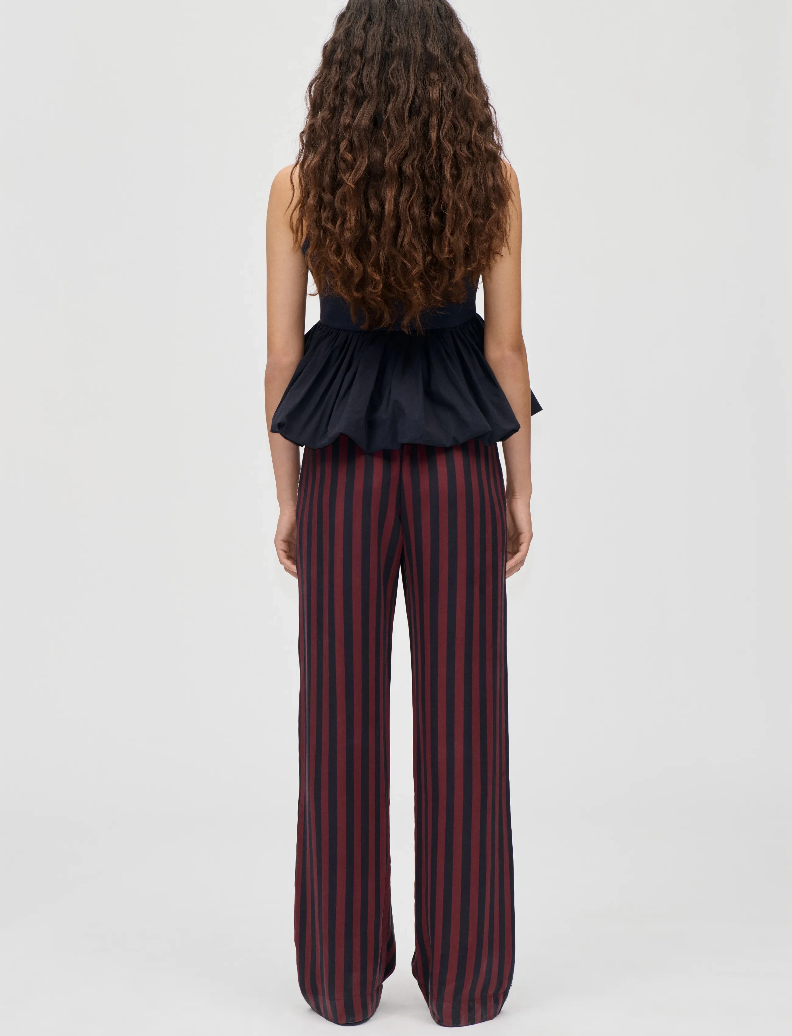 STINE GOYA - Rib / Light Cotton, Sleeveless Balloon Top - Ærmeløse toppe - deep well - 3