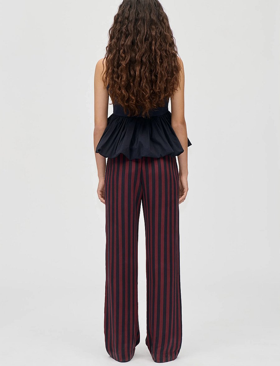 STINE GOYA - Rib / Light Cotton, Sleeveless Balloon Top - Ærmeløse toppe - deep well - 3